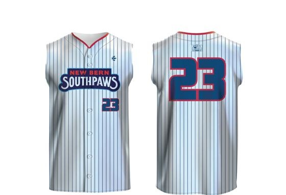 Sleeveless Full Button Jersey